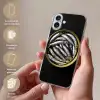 Sardines - Vissen - Rond - Zwart Apple iPhone 16 Plus klein -sfeer3_NL