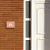 Zalmroze - Traditioneel Naambord Rechthoek middel -sfeer3-rechthoek-S