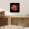 Peper - Graffiti - Verf - Abstract - Modern - Kleurrijk plexiglas 5mm klein -sfeer4