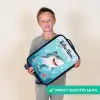 Haai - Water - Zee Kinderkoffer - Zwart klein -sfeer4_NL