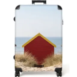 Strand - Huisjes - Kleurrijk - Duinen NBS - Large koffer - Volwassenen Unisex groot -zzzzzzzzkaufland2