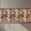 Zomers - Kleurrijk - Patroon - Bloemen keuken achterwand 2 middel 871 zz_3dshopping