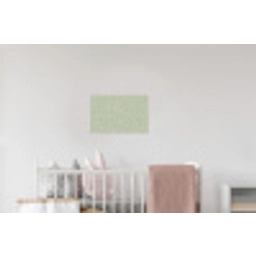 Bloemen - Patroon - Groen Muursticker klein 286 -kinderkamer