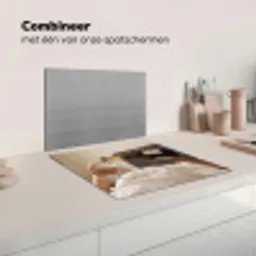Champagne - Bed - Bubbels Inductie beschermer vinyl 3mm middel -wsfeer7_website