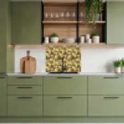Modern - Cirkel - Goud keuken achterwand 2 middel 865 -sfeer3
