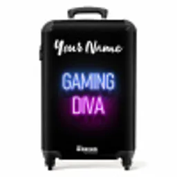 Gaming Diva NBS - Handbagage koffer - Kinderen Unisex middel -productfoto_recht