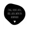 Spreuken - Ramses Shaffy - Zing vecht huil bid lach werk en bewonder - Quotes Wandcirkel Organisch Forex 3mm klein -3d