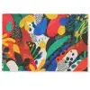 Abstract - Planten - Vormen - Kleurrijk Deurmat klein -zkaufland3d