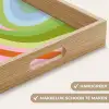 Lijnen - Pasteltinten - Golvend Dienblad Rechthoek middel -USP_HandgreepNL