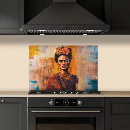 Portret - Sieraden - Schilderachtig keuken achterwand spatscherm klein -sfeer1