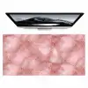 Roze - Kwarts - Goud - Marmer Muismat XXL klein 681 -zzz3d