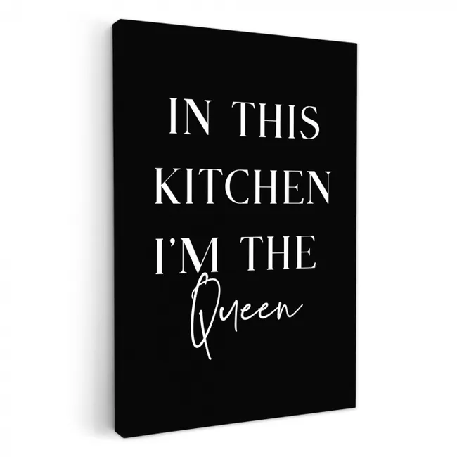 Keuken Monarchie KitchenYeah - Keuken - Canvas klein -3d