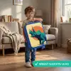 Hoornkrijger in de zon Kinderkoffer - Blauw klein -sfeer2_NL