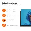 Vrouw - Bloem - Blauw - Modern - Bril - Portret Inductie beschermer vinyl 3mm klein -zzzzzzz-td-ups