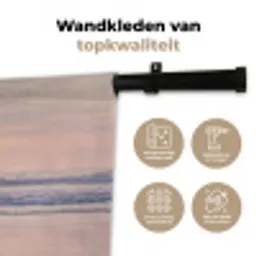 Zee - Vogels - Strand Wandkleed katoen middel -sfeer2