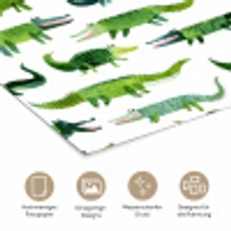 krokodillen - Speels - Groen poster papier klein 62 -tcloseup_DE