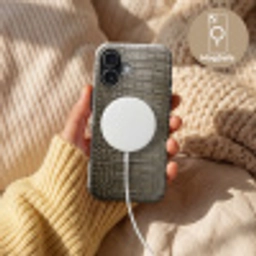 Krokodillenleer - Structuur - Groen Toughcase MagSafe Apple iPhone 17 klein -USP_MagsafeV