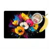Bloemen - Kleurrijk - Graffiti - Modern - Boeket Placemat vinyl groot -zzzproduct_Kitchenyeah-website