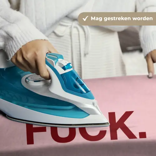 Statement - Krachtig - Roze Wandkleed katoen klein -sfeer9