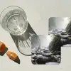 Stenen - Stapel - Natuur onderzetter kurk middel -sfeer4