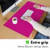 Focus - Smiley - Roze Muismat XXL klein -sfeer3