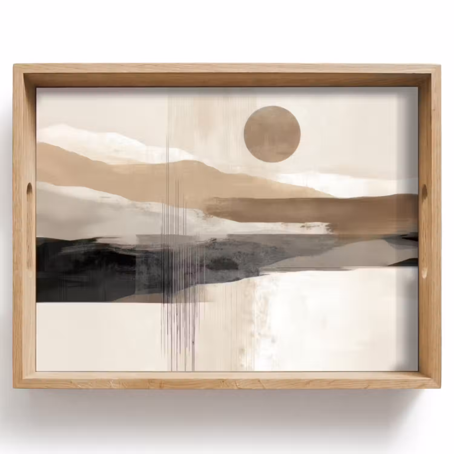 Dienblad - Minimalistisch - Landschap - Dimensie