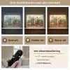 Stilleven - Kruiden - Specerijen - Fruit - Kleurrijk Light Box met batterij (Wandlamp) middel -USP_lichtkleurNL
