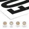 Food - Zwart - Wit - Decoratie poster papier klein -closeup_NL