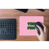 Yes fun - Groen - Roze muismat rubber klein -toetsenbord