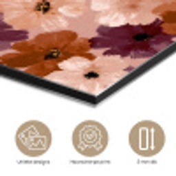 Bloemen - Abstract - Aardetinten aluminium wit klein 46 -closeup_NL