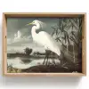 Reiger - Planten - Wolken - Wit Dienblad Rechthoek middel -z3d_shopping