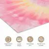 Patroon - Tie Dye - Pasteltinten - Roze poster papier klein -closeup_NL