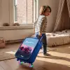 Rode racer Kinderkoffer - Blauw klein -sfeer1