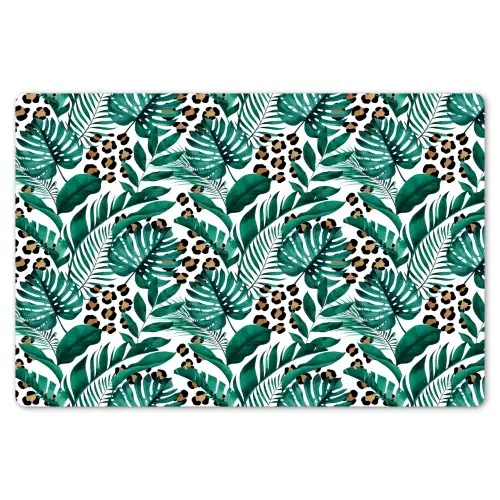 Panterprint - Bladeren - Jungle Placemat vinyl groot -zzsfeer1_Kitchenyeah-website