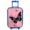 Bubblegum butterfly Kinderkoffer - Blauw klein -zz3dotto