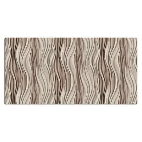 Golven - 3D - Crème Muismat XXL klein 681 -3d_leeg
