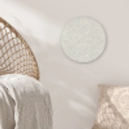 Abstract - Ruiten - Beige Akoestische PET Vilt - Rond klein 838 -sfeer4