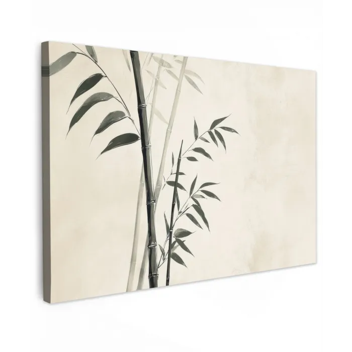 Japandi - Bamboe - Beige canvas 2cm klein -z3d