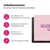 You're doing great - roze - 3D Inductie beschermer vinyl 3mm klein -zzzzzzz-lf-ups