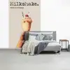 Milkshake - Kers - Rietje fotobehang vinyl groot -slaapkamer