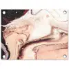 Steen - Marmer - Edelsteen - Abstract - Natuur - Roze tuinposter los doek klein -3d