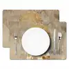 Goud - Portret - Vrouw Placemat vinyl groot -zzsfeer2_Kitchenyeah-website
