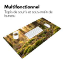 Houtsnip - Bos - Bladeren - Herfst - Gecamoufleerd Muismat XXL klein -zsfeer4_frans