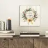 Kerstkrans - Kerst - Goud - Beige plexiglas 5mm klein -sfeer1