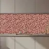 Luipaard - Patroon - Roze keuken achterwand 2 middel 871 zz_3dshopping