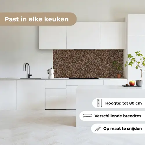Vlekken - Roest - Bruin - Grijs keuken achterwand 2 middel 871 -sfeer4_NL