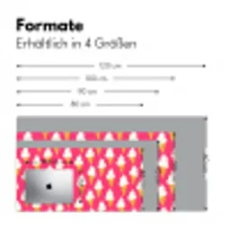 Softijs - Horentje - Roze Muismat XXL klein 681 -ysfeer5_duits