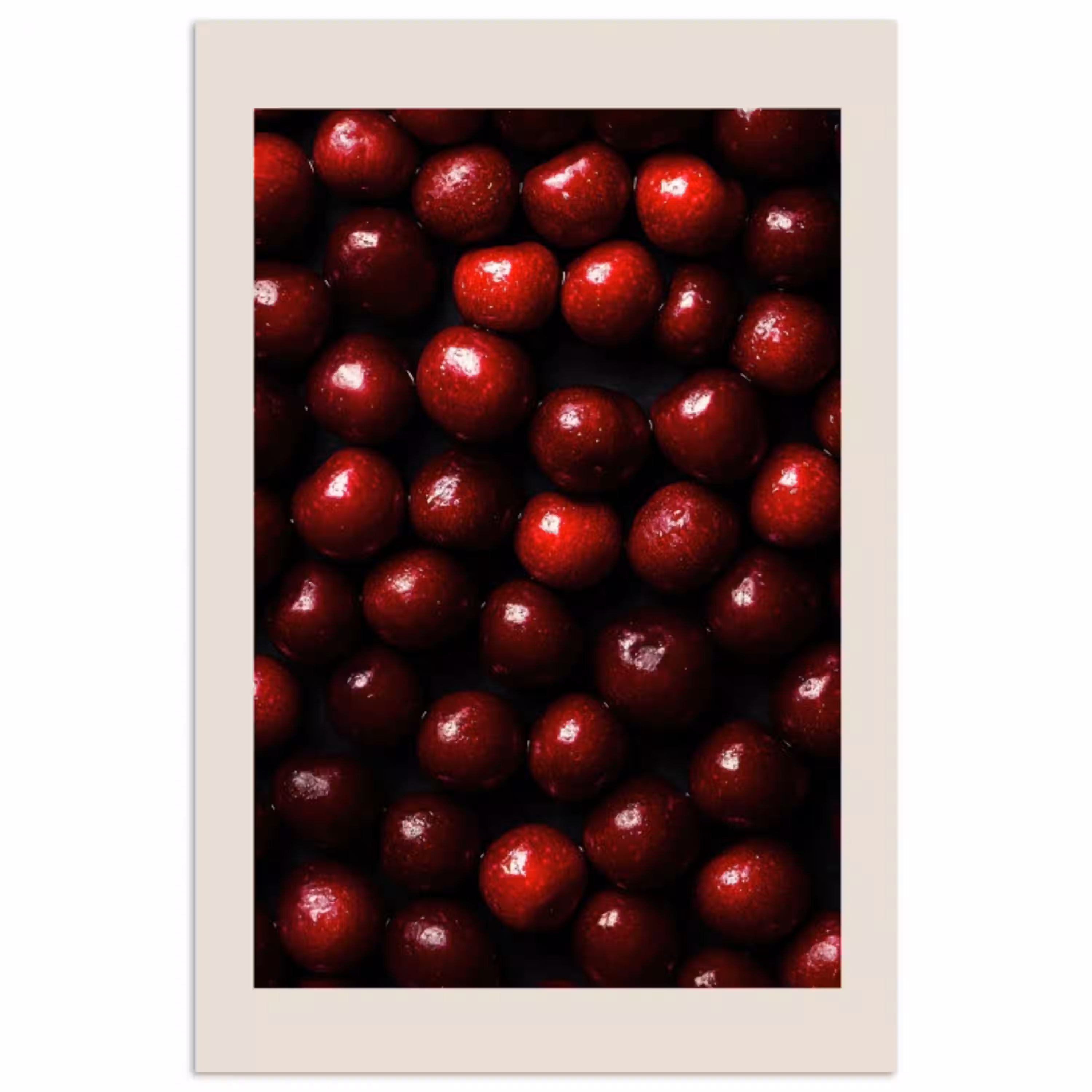 Kersen - Rood poster papier klein -3d