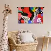 Abstract - Vormen - Kleuren - Stippen Wandkleed katoen klein -wsfeer5_kind