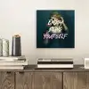 Vrouw - Roos - Quote aluminium wit klein -sfeer1